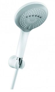 Душевая лейка Kludi Freshline с держателем белый 6795091-00